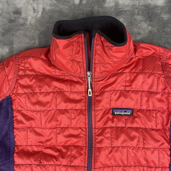 Patagonia Nano Puff Hybrid Polartec Primaloft Jacket Red Men’s Size S - Picture 4 of 7
